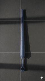 Blue Solid Capsule Umbrella - TOSSIDO