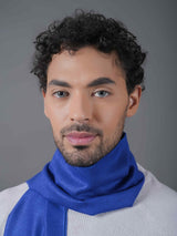Blue Solid Muffler - TOSSIDO