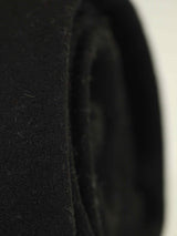 Blue Solid Wool Skinny Necktie - TOSSIDO