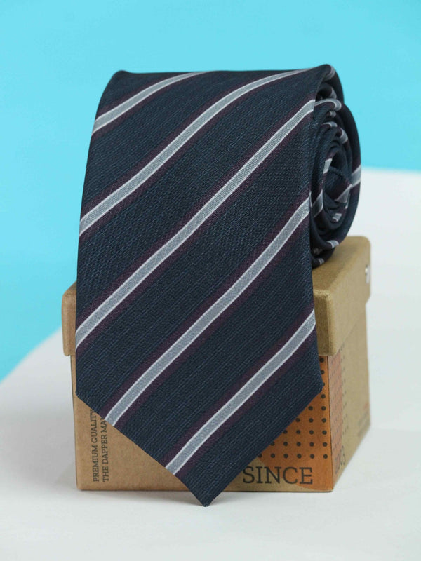 Blue Striped Tie - TOSSIDO