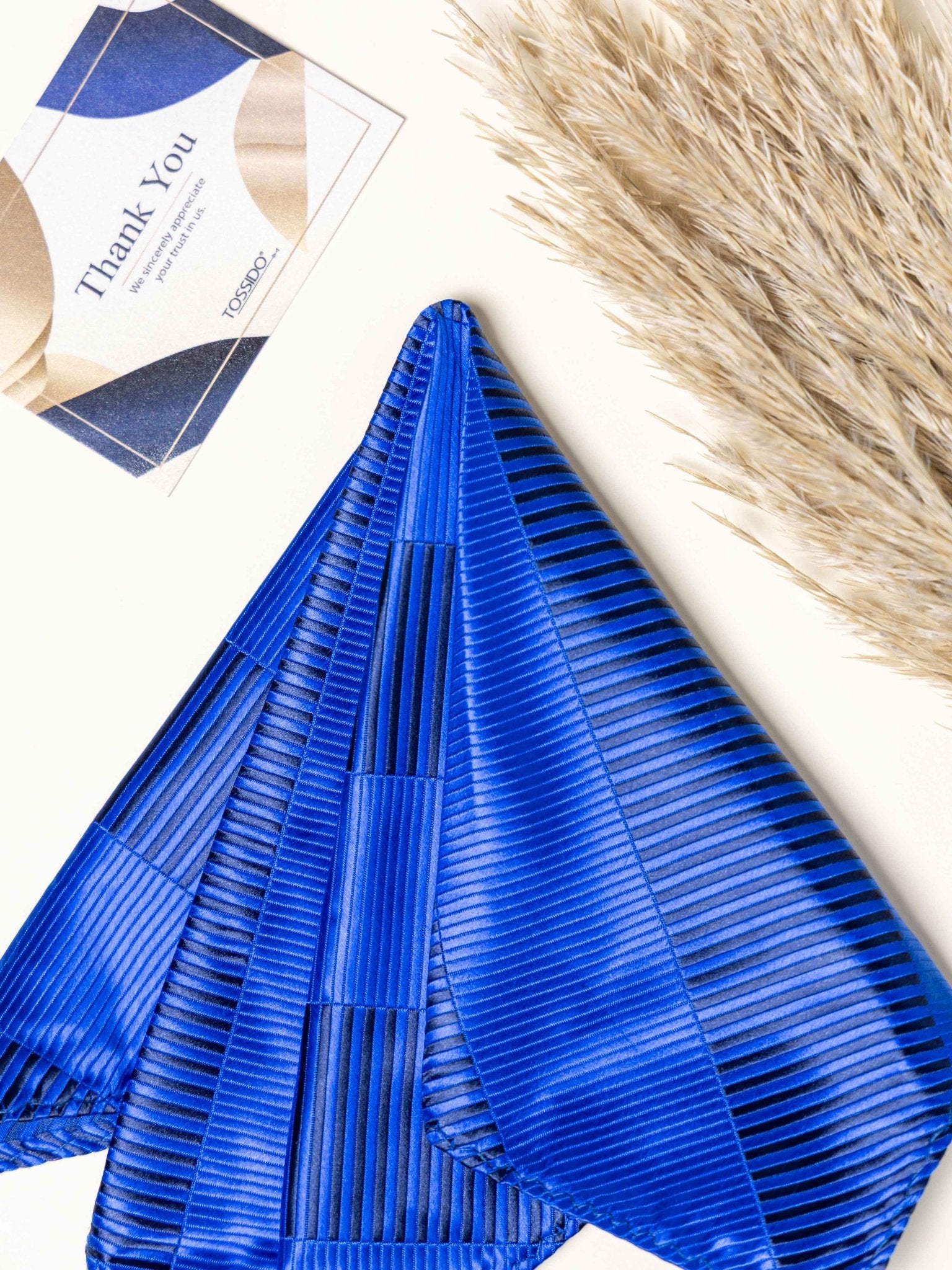 Blue Stripes Necktie Gift-set
