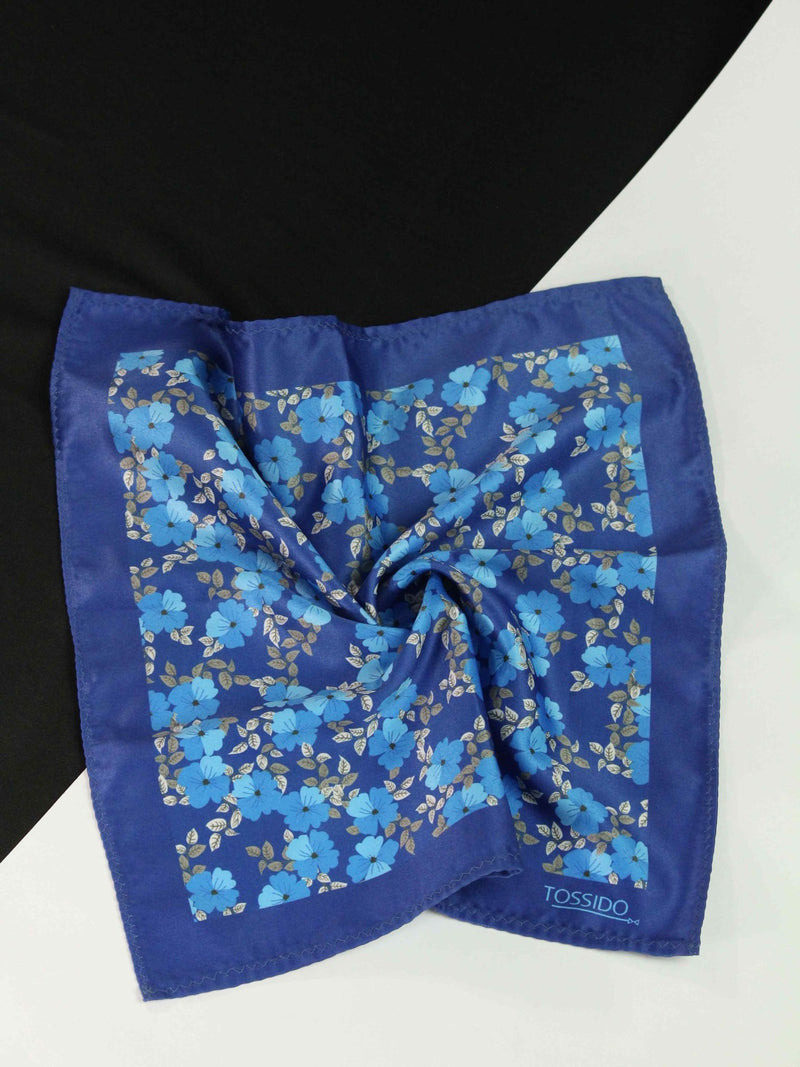 Blueberry Pocket Square - TOSSIDO