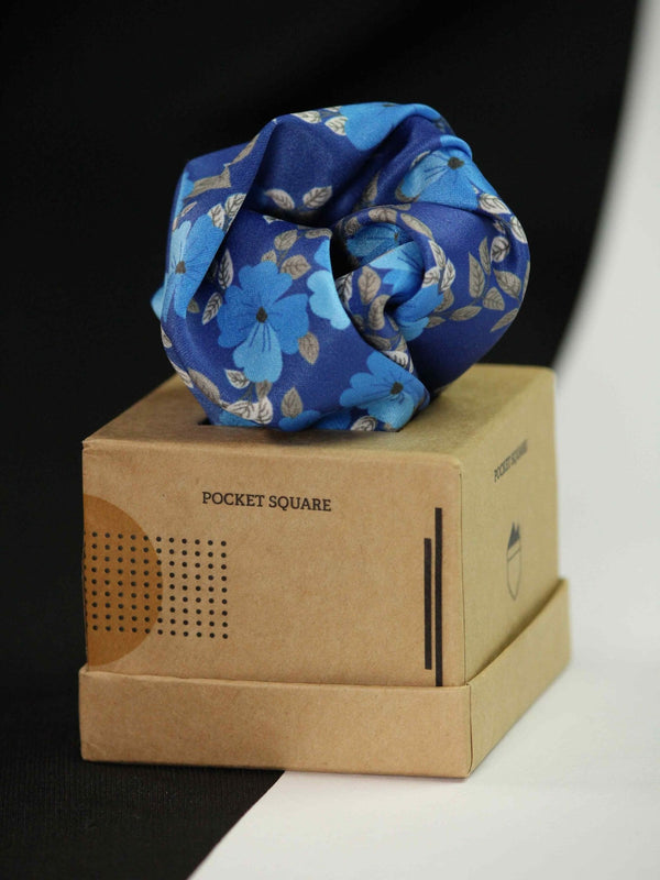 Blueberry Pocket Square - TOSSIDO