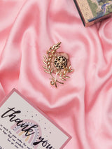 Blush Rose Pearl Brooch - TOSSIDO