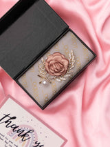 Blush Rose Pearl Brooch - TOSSIDO