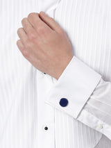 Bold Blue Formal Cufflinks - TOSSIDO