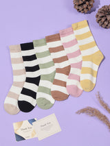 Bold Stripe Socks – Pack of 6