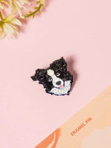 Border Collie Enamel Pin - TOSSIDO