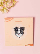 Border Collie Enamel Pin - TOSSIDO