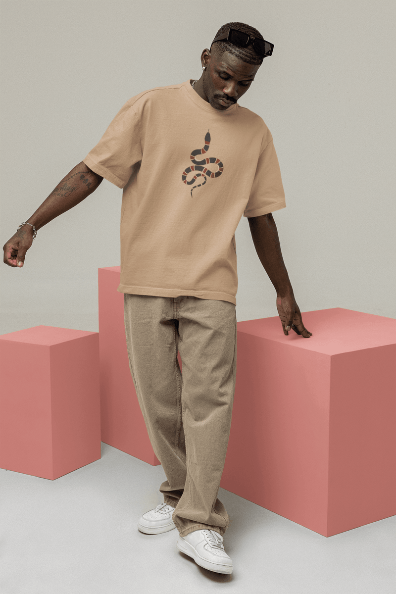 Born to Be Wild & Free: Oversized Tee - TOSSIDO