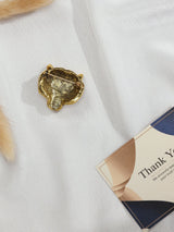 Bronze Tiger Brooch - TOSSIDO