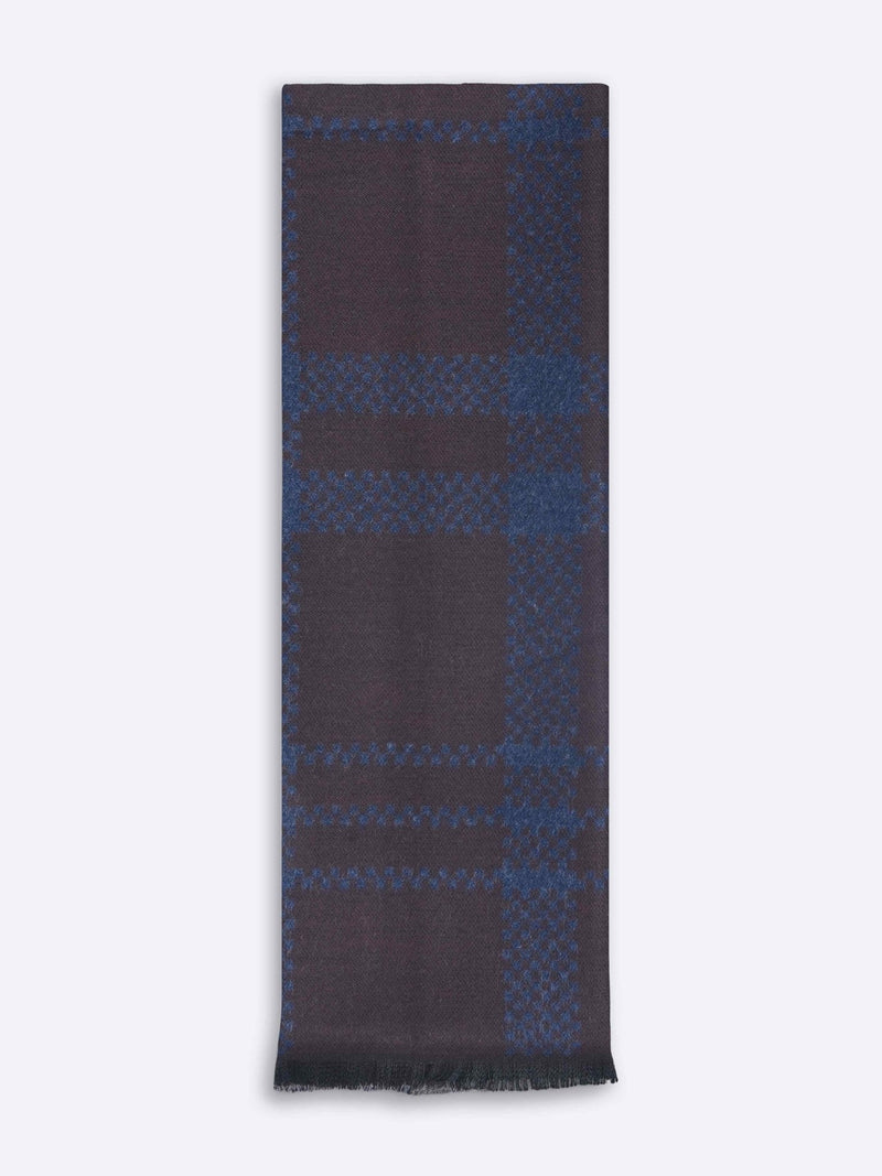 Brown Check Muffler - TOSSIDO