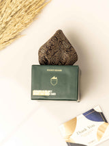 Brown Paisley Jacquard Pocket Square - TOSSIDO