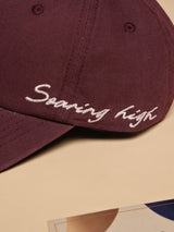 Burgundy Soaring High Baseball Cap - TOSSIDO