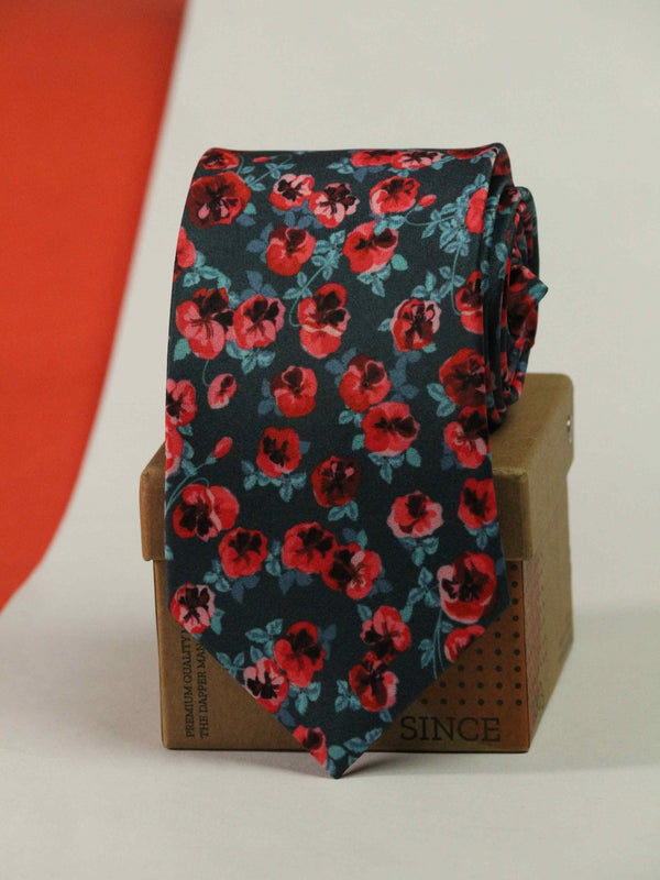 Burning Rasberry Necktie - TOSSIDO