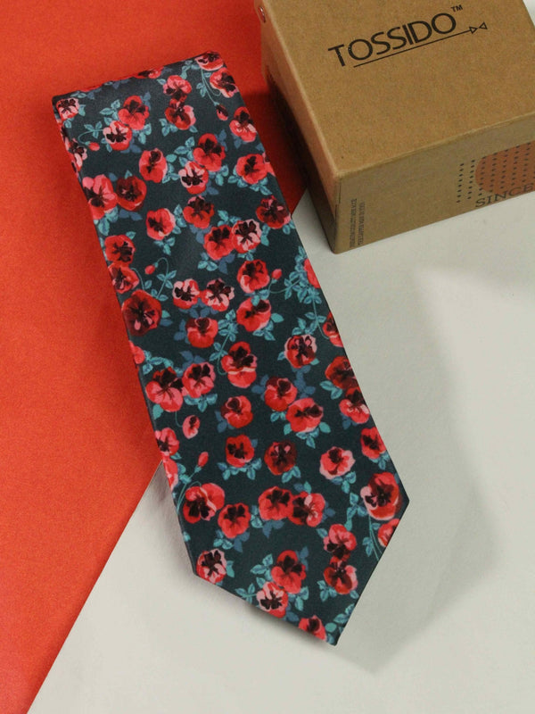 Burning Rasberry Necktie - TOSSIDO