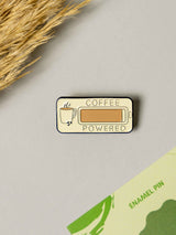 Caffeine Enamel Pin - TOSSIDO