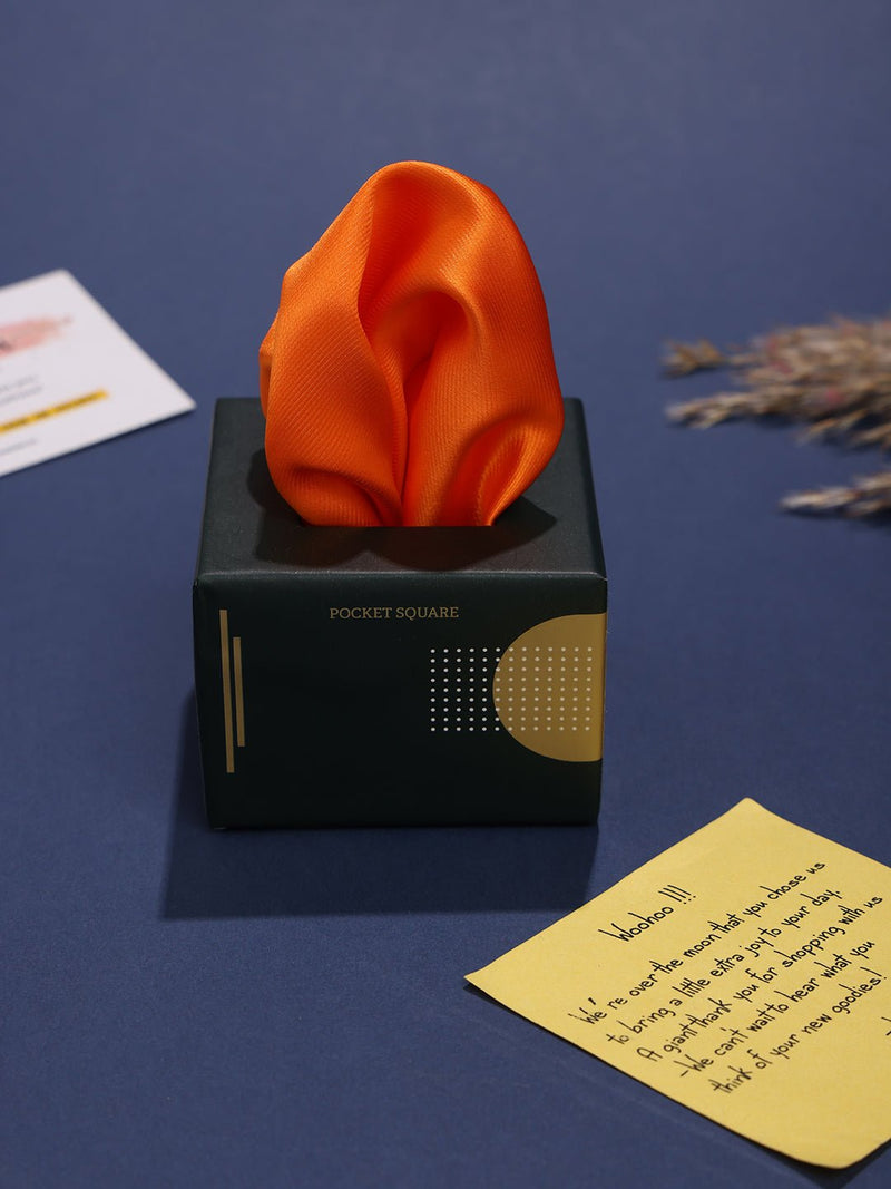 Cantaloupe Pocket Square - TOSSIDO