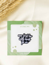 Capability Typography Enamel Pin - TOSSIDO