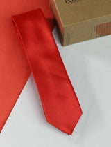 Cardinal Skinny Necktie - TOSSIDO