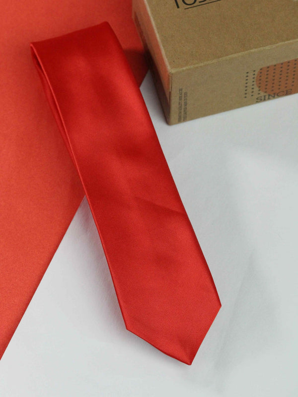Cardinal Skinny Necktie - TOSSIDO