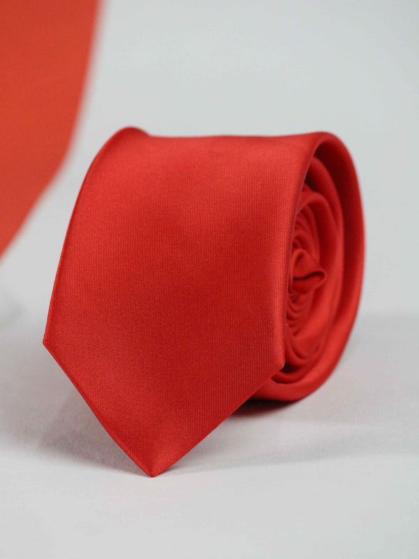 Cardinal Skinny Necktie - TOSSIDO