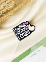 Caring Typography Enamel Pin - TOSSIDO