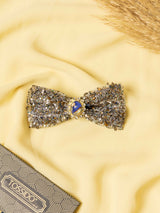 Champagne Opulence Beaded Bowtie - TOSSIDO