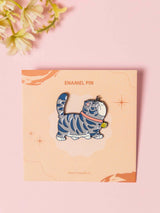 Cheshire Cat Enamel Pin - TOSSIDO