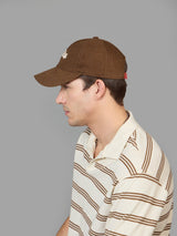 Chocolate Brown Nothing Baseball Cap - TOSSIDO