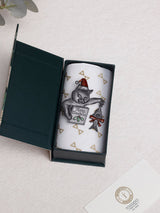 Christmas Cat Santa Hat Brooch - TOSSIDO