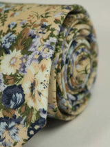 Classic Floral Skinny Necktie - TOSSIDO
