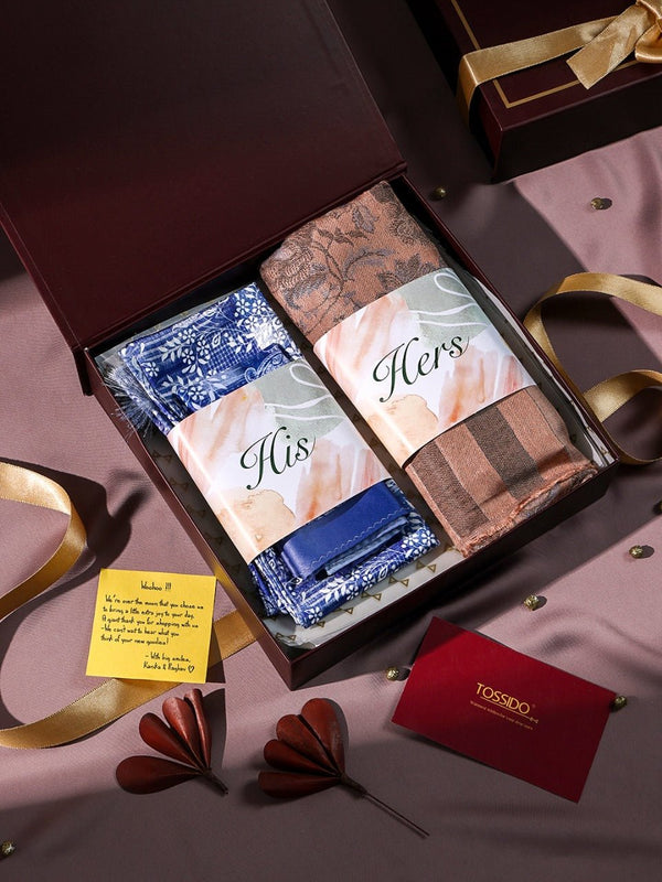 Classic Stole Hamper for His & Hers - TOSSIDO