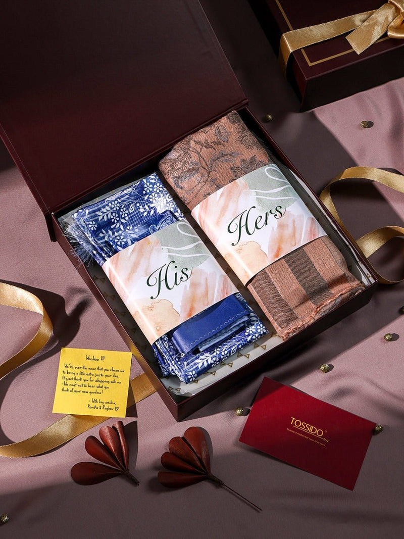 Classic Stole Hamper for His & Hers - TOSSIDO
