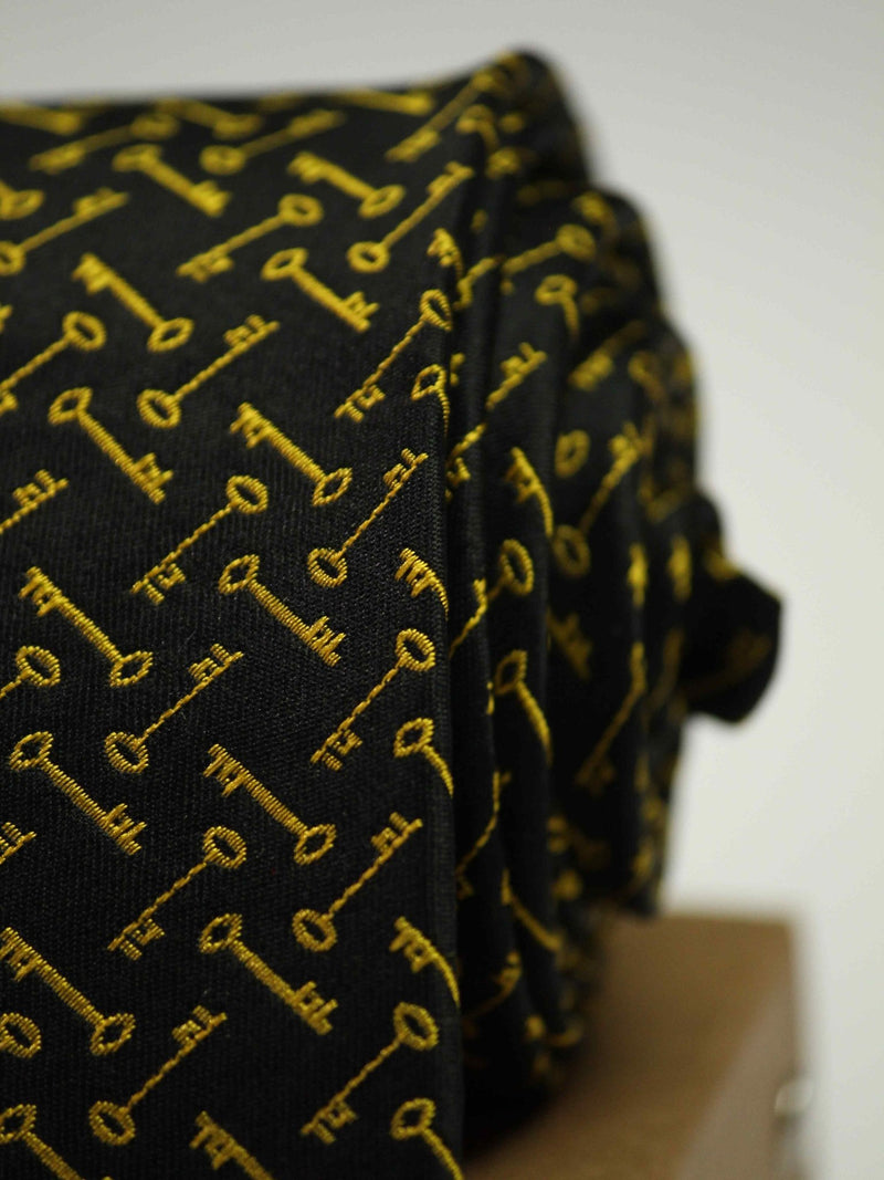 Coal Tango Silk Necktie - TOSSIDO