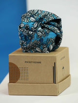 Cobalt Pocket Square - TOSSIDO
