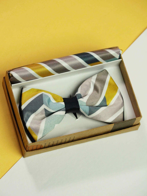 Color Pop Bowtie & Pocket Square Set - TOSSIDO