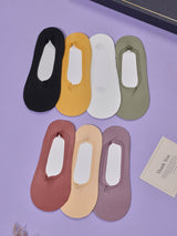 Colour Pop No-Show Socks – Pack of 7 - TOSSIDO