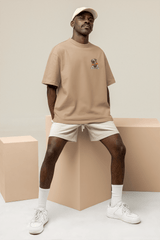 Cool Handcuff Dog Oversized Tee - TOSSIDO