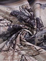 Cream Floral Pocket Square - TOSSIDO
