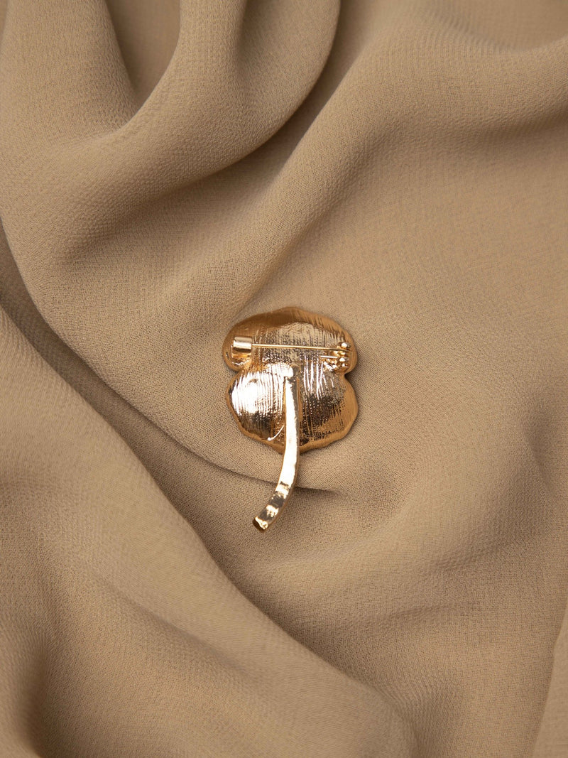 Crimson Poppy Brooch - TOSSIDO