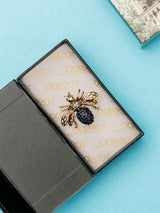 Crystal Bee Brooch - TOSSIDO