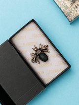 Crystal Bee Brooch
