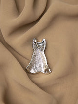 Crystal Couture Dress Brooch - TOSSIDO