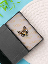 Crystal Fox Brooch - TOSSIDO
