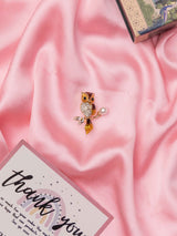 Crystal Owl Pearl Brooch - TOSSIDO