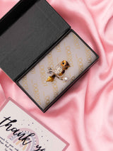 Crystal Owl Pearl Brooch - TOSSIDO