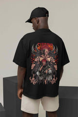 Cursed Elegance: Sukuna's Signature Oversized Tee - TOSSIDO