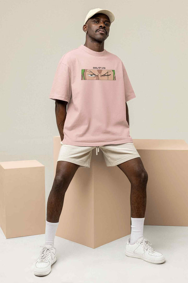 Cutting Through Chaos: Roronoa Zoro Oversized Tee - TOSSIDO