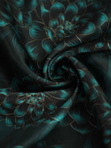 Cyprus Green Floral Pocket Square - TOSSIDO